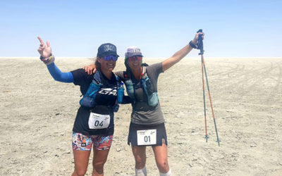 Salt Pans Ultra Marathon. Botswana.