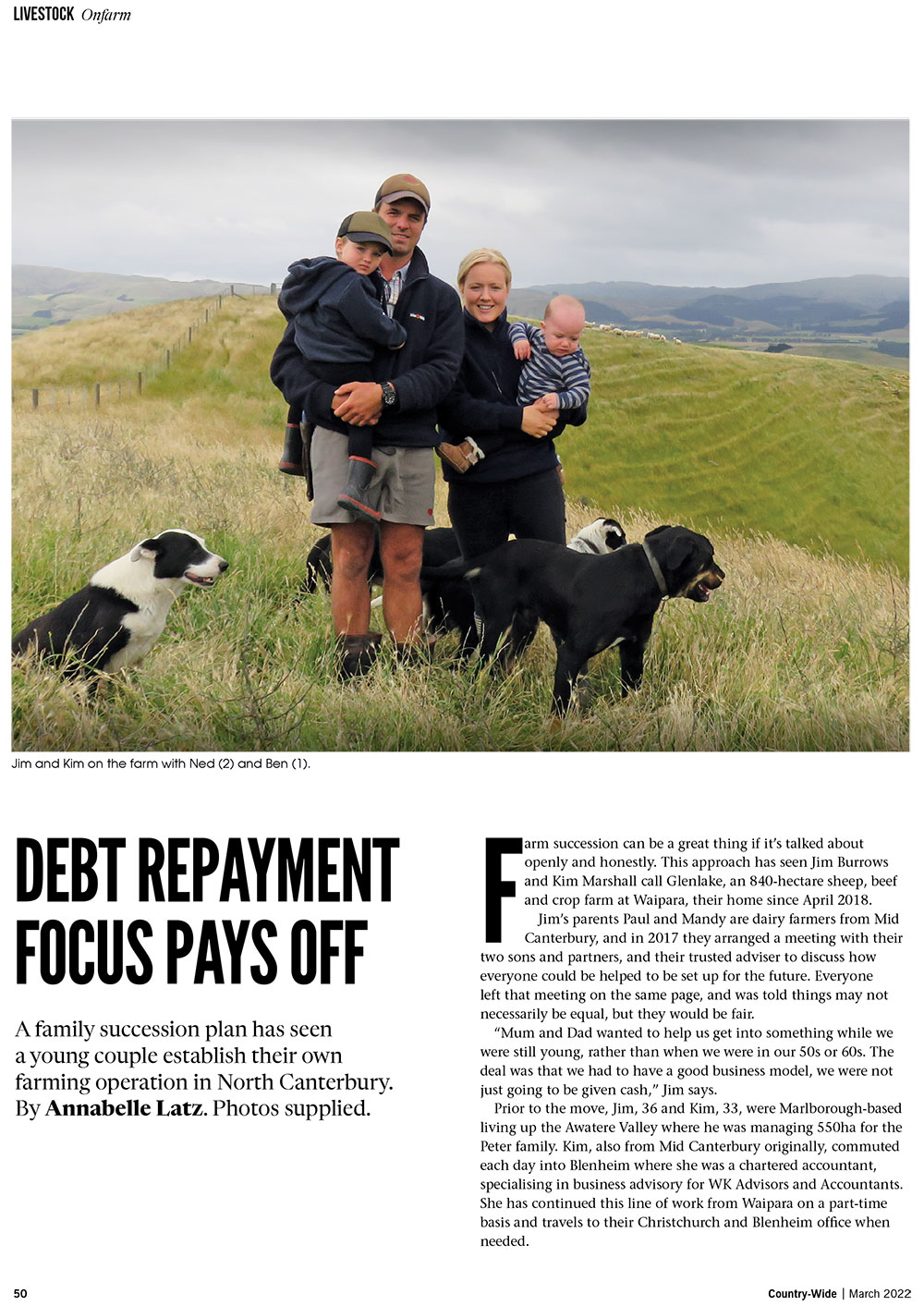 Debt repayment focus pays off | With Belles On