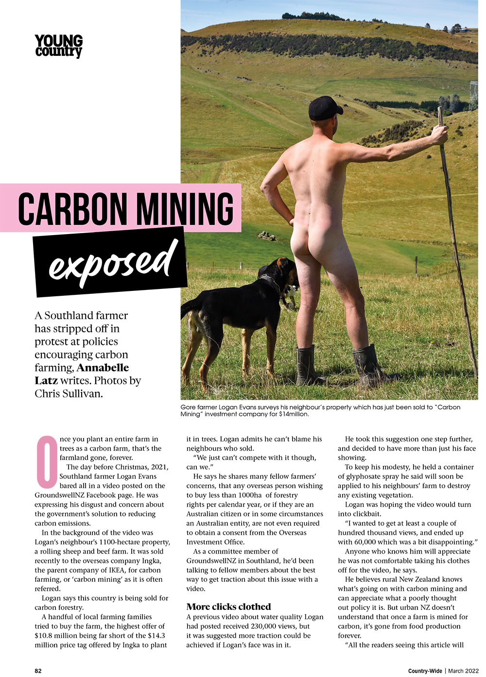 Carbon Mining Exposed, New Zealand | With Belles On